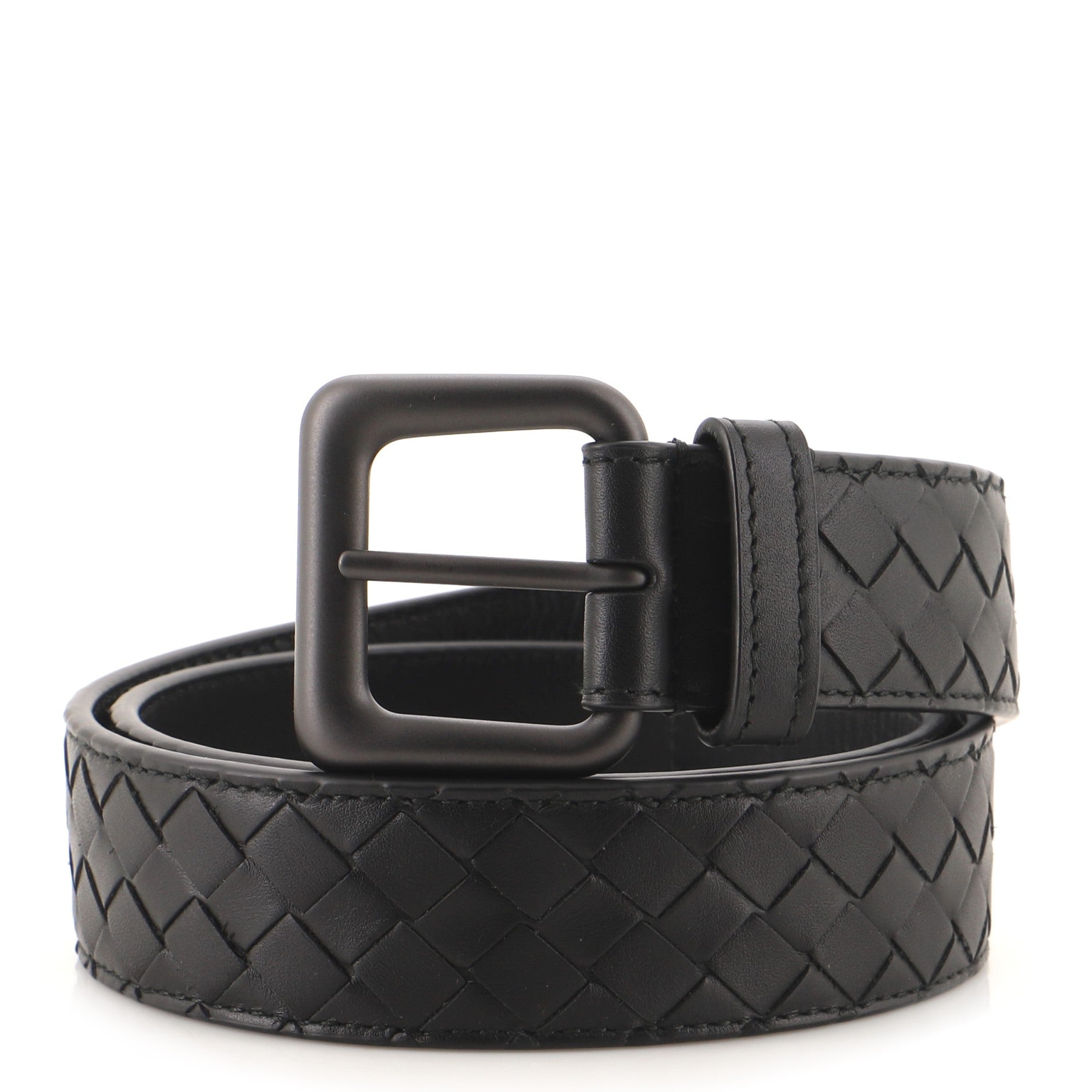 Buckle Belt Intrecciato Nappa Medium 80
