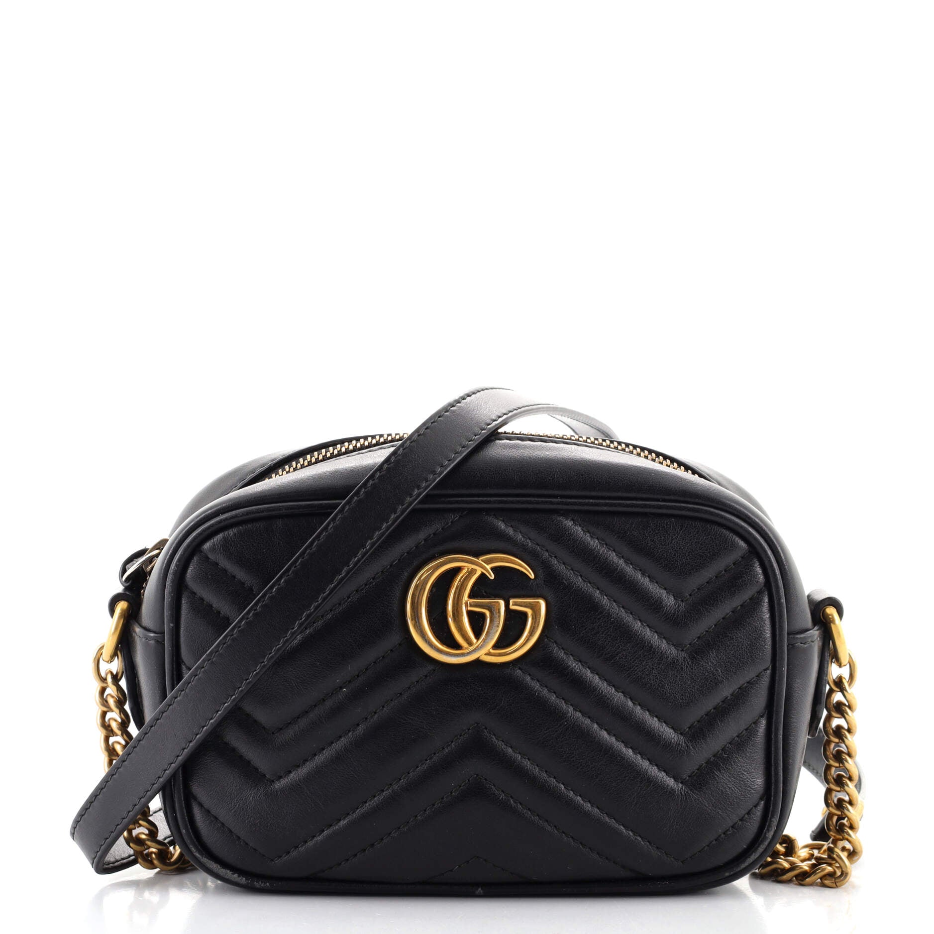 GG Marmont Shoulder Bag Matelasse Leather Mini