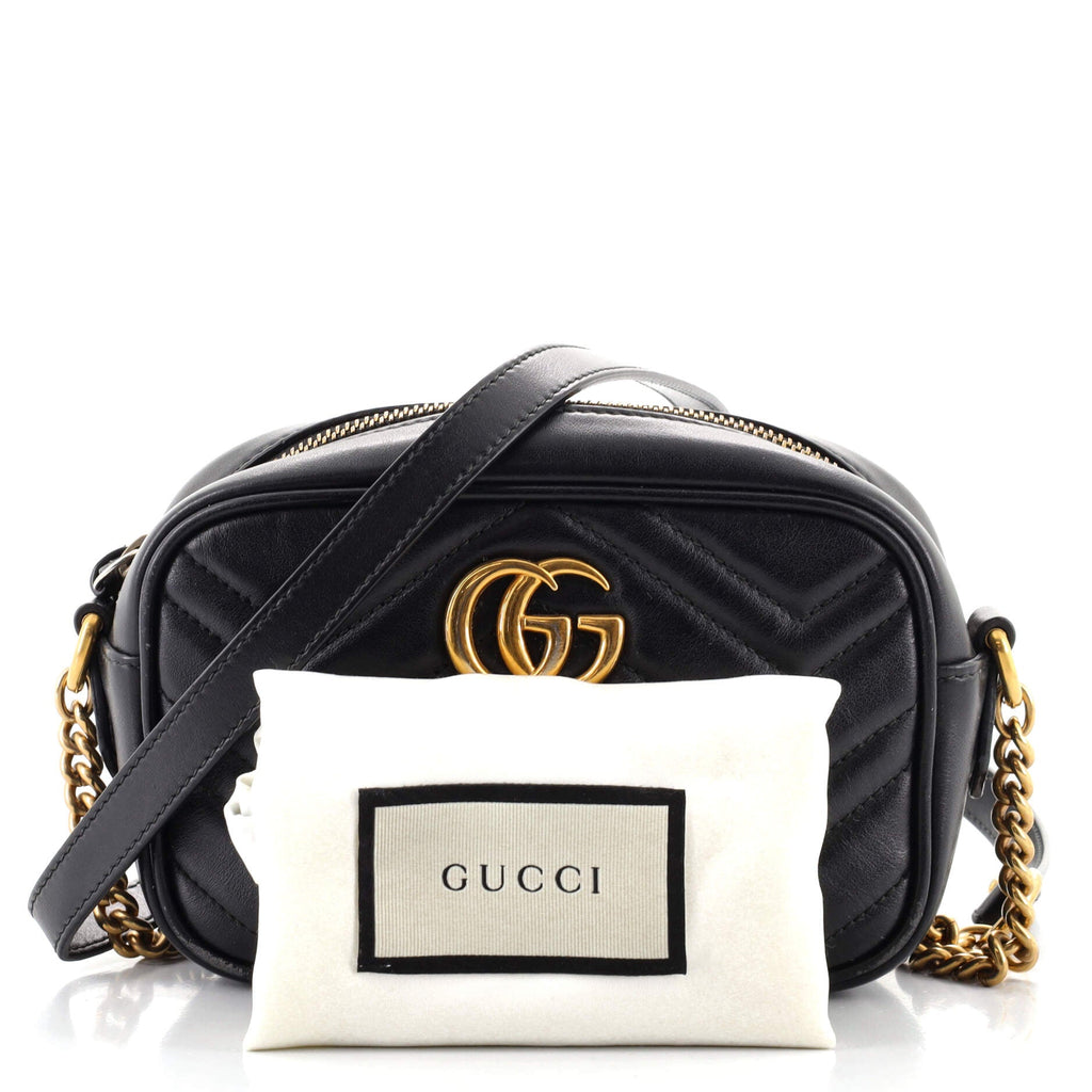 GG Marmont Shoulder Bag Matelasse Leather Mini