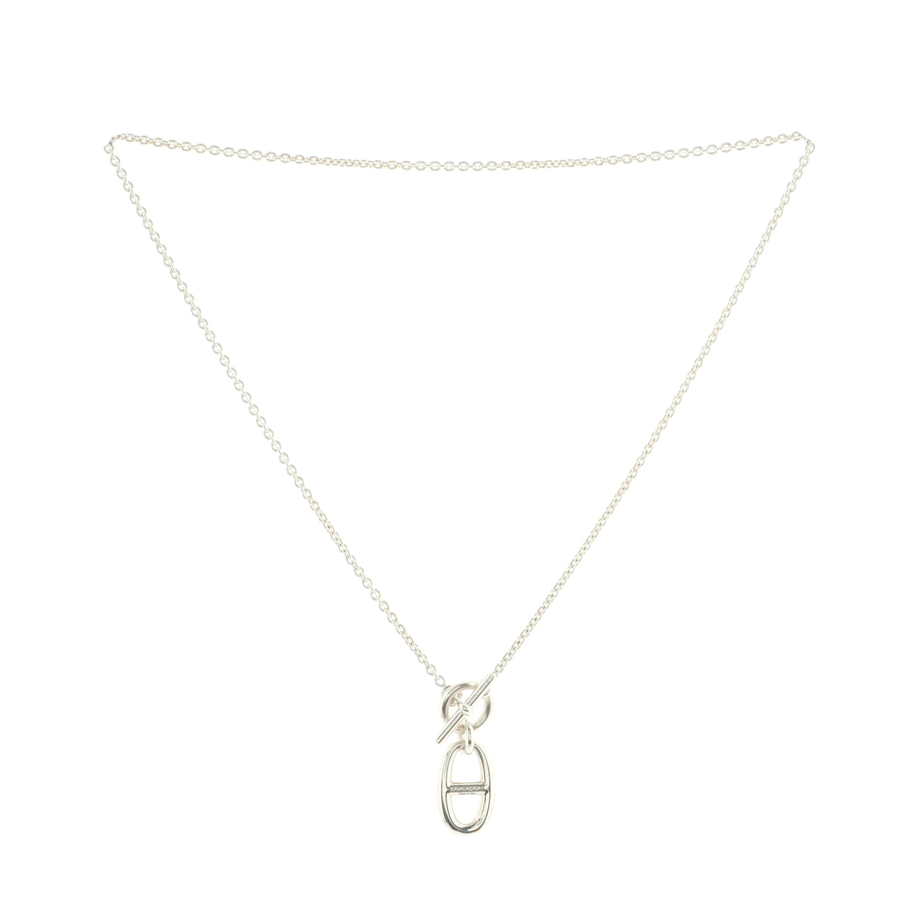 Chaine d'Ancre Pendant Necklace Sterling Silver