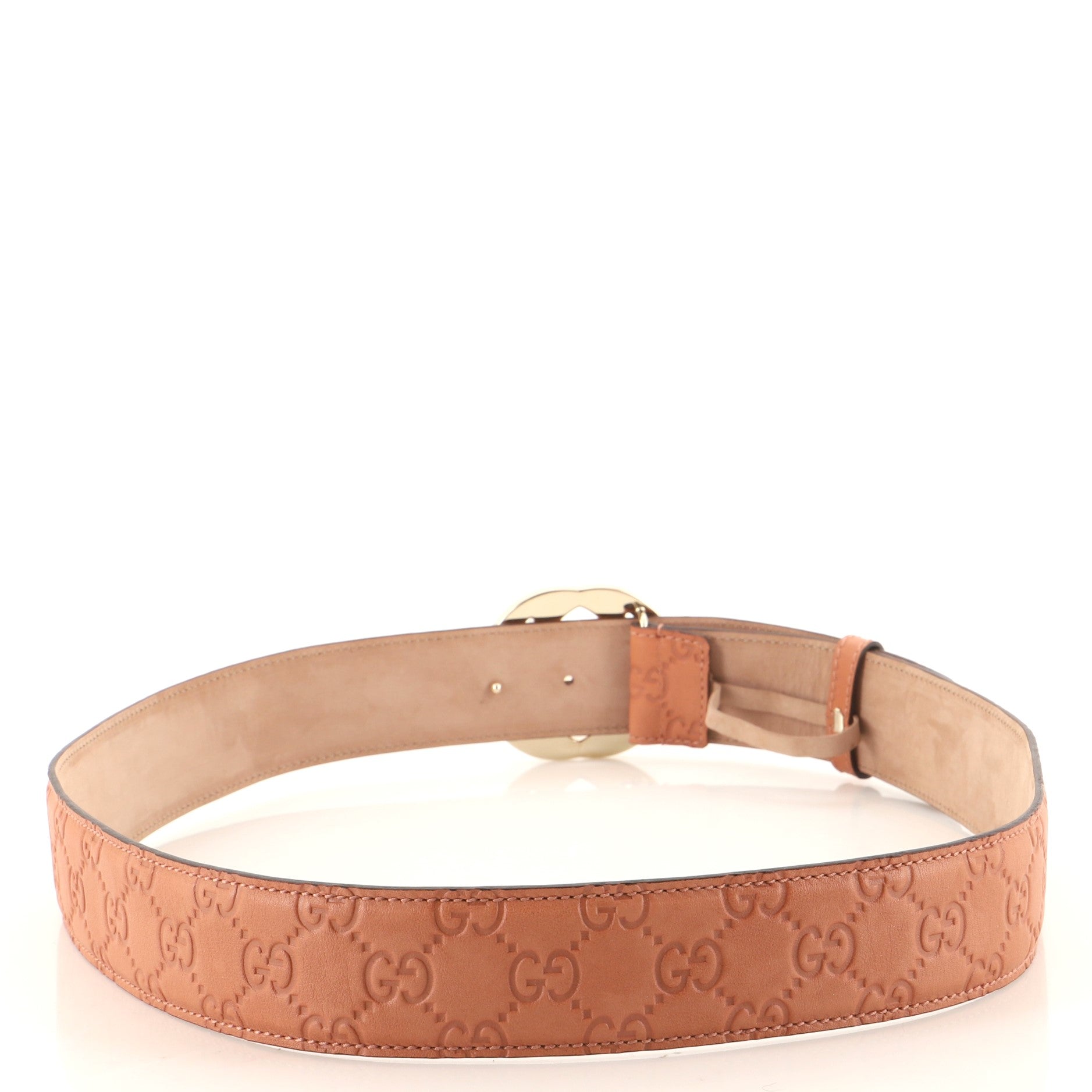 Interlocking G Belt Guccissima Leather Wide 100
