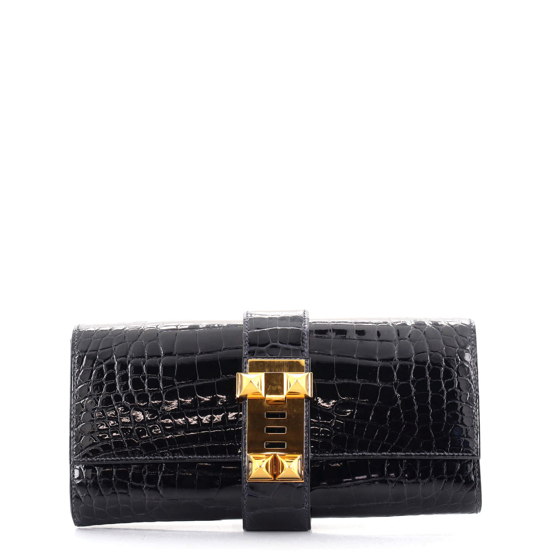 Medor Clutch Shiny Alligator 23