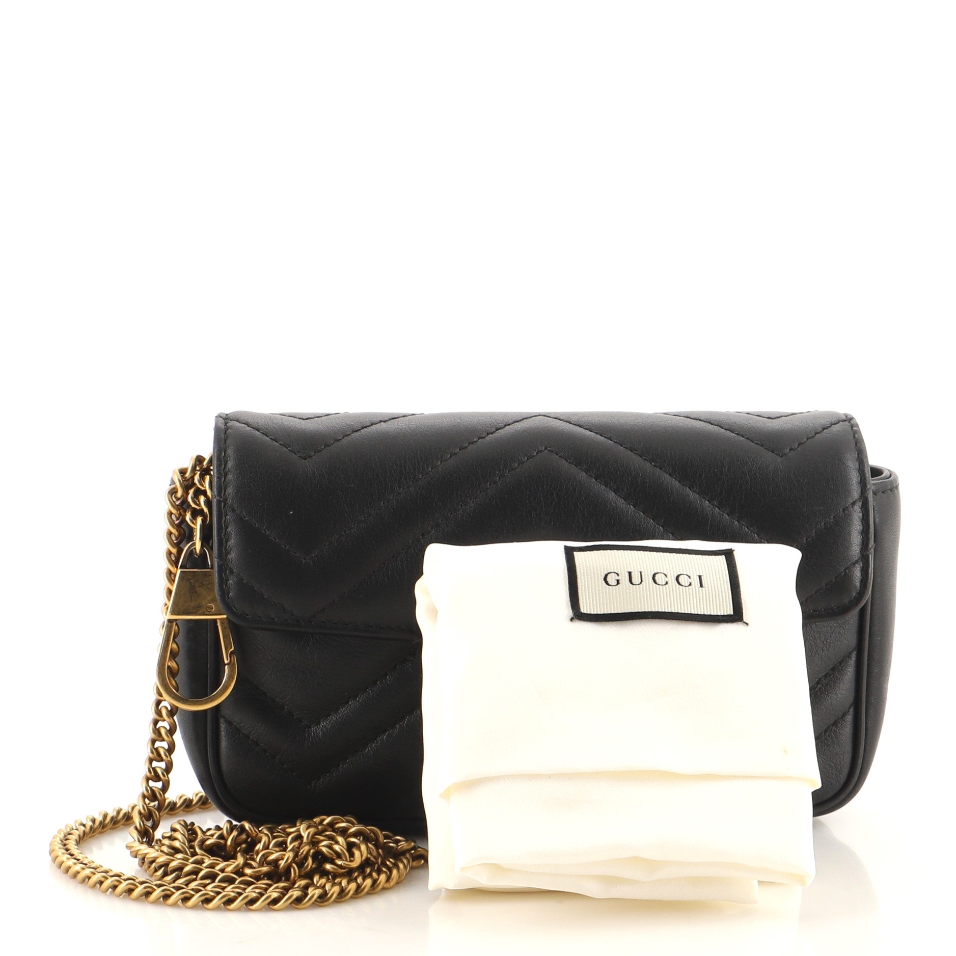 GG Marmont Flap Bag Matelasse Leather Super Mini