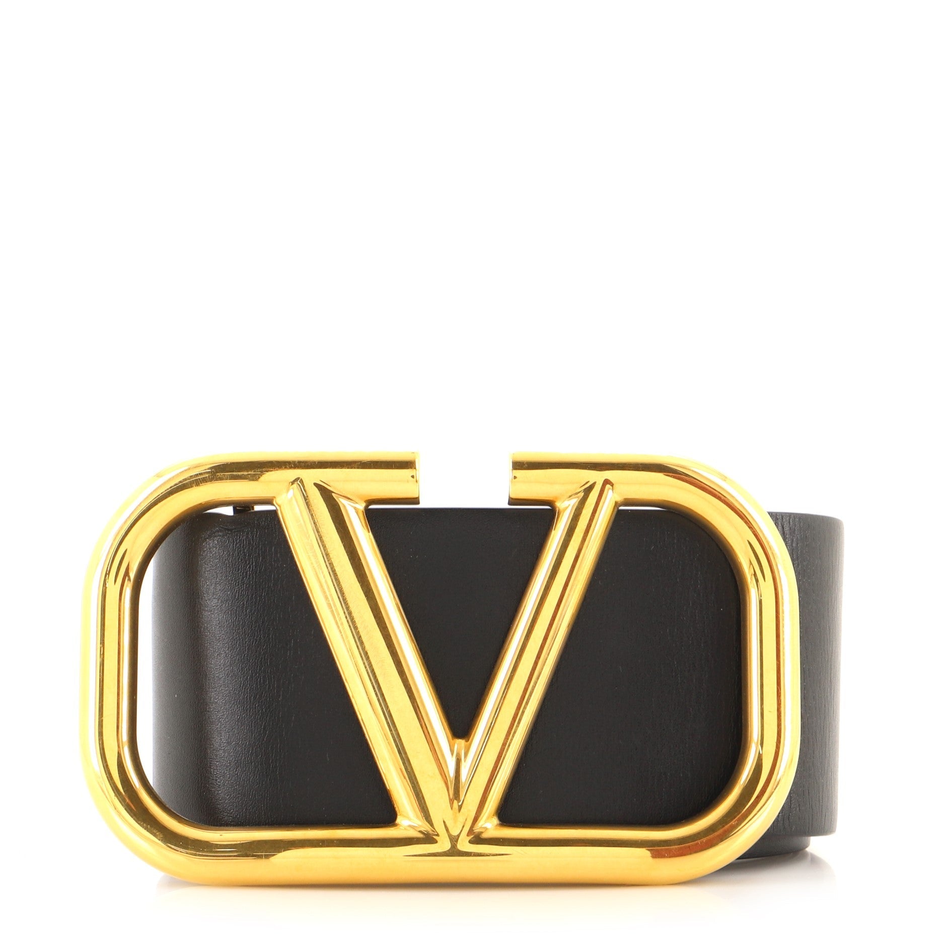 VLogo Belt Leather Extra Wide 75
