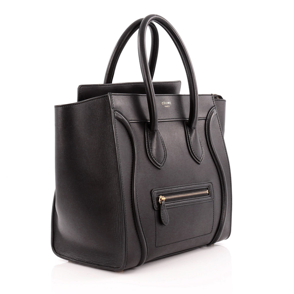 Luggage Handbag Smooth Leather Mini