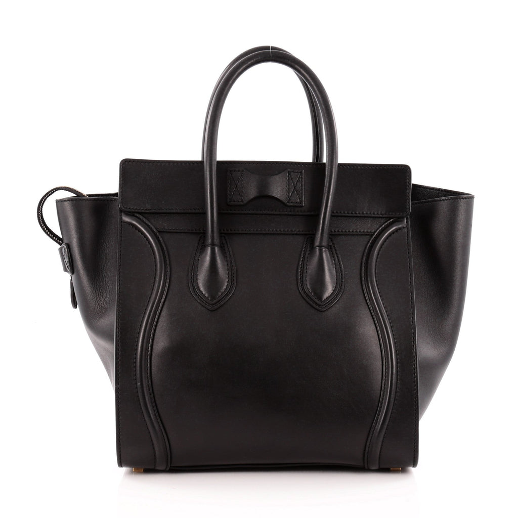 Luggage Handbag Smooth Leather Mini
