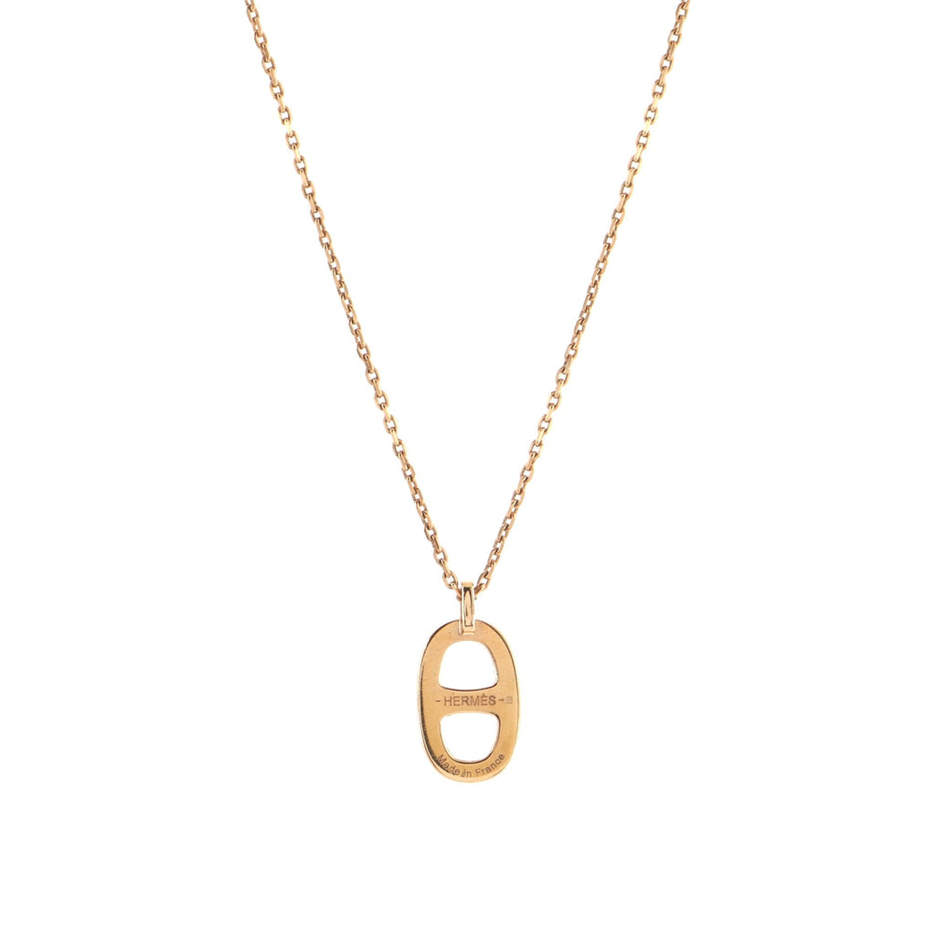 Iliade Pendant Necklace Metal and Enamel