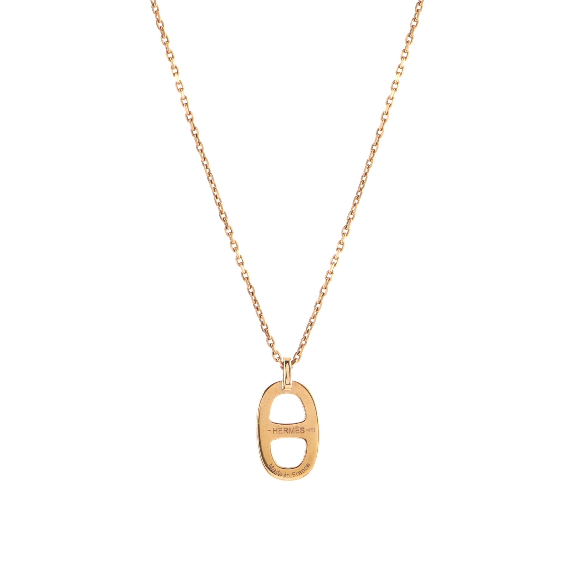 Iliade Pendant Necklace Metal and Enamel