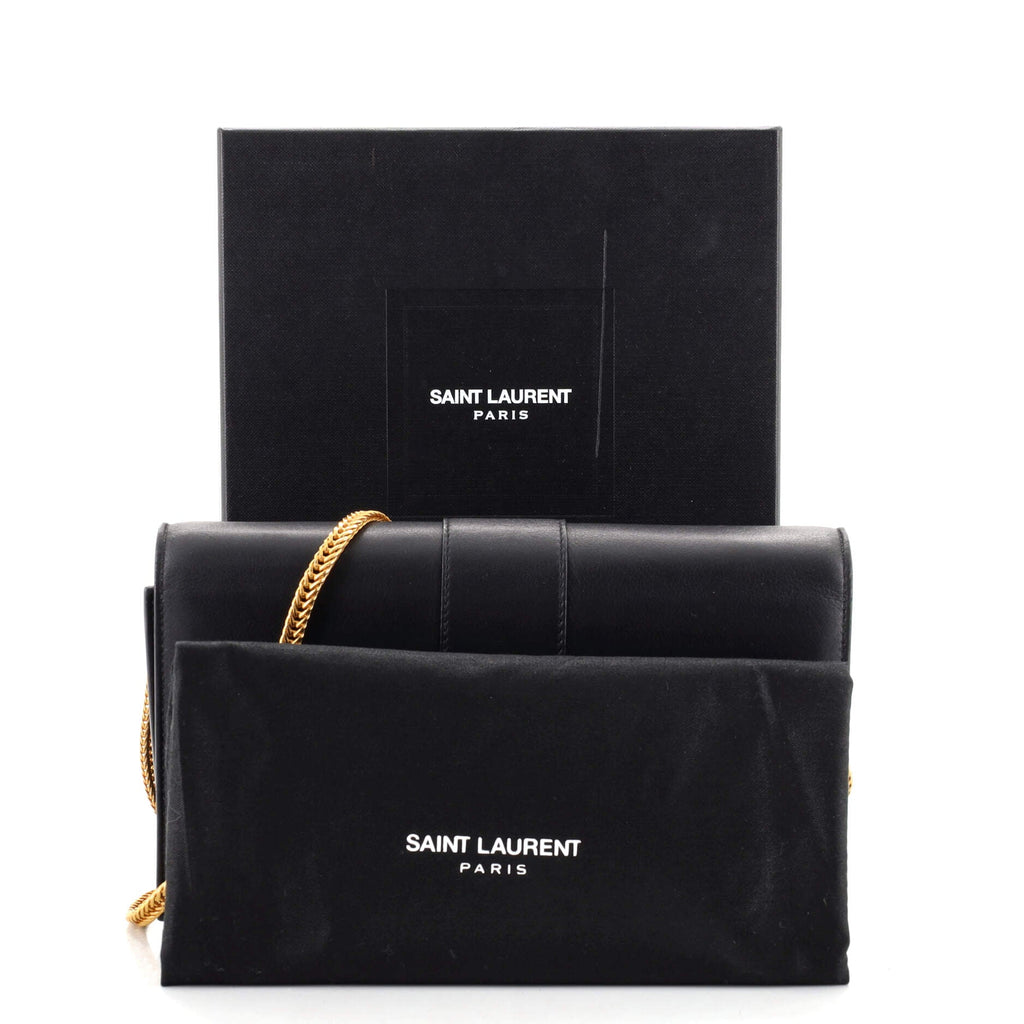 Chyc Chain Clutch Leather