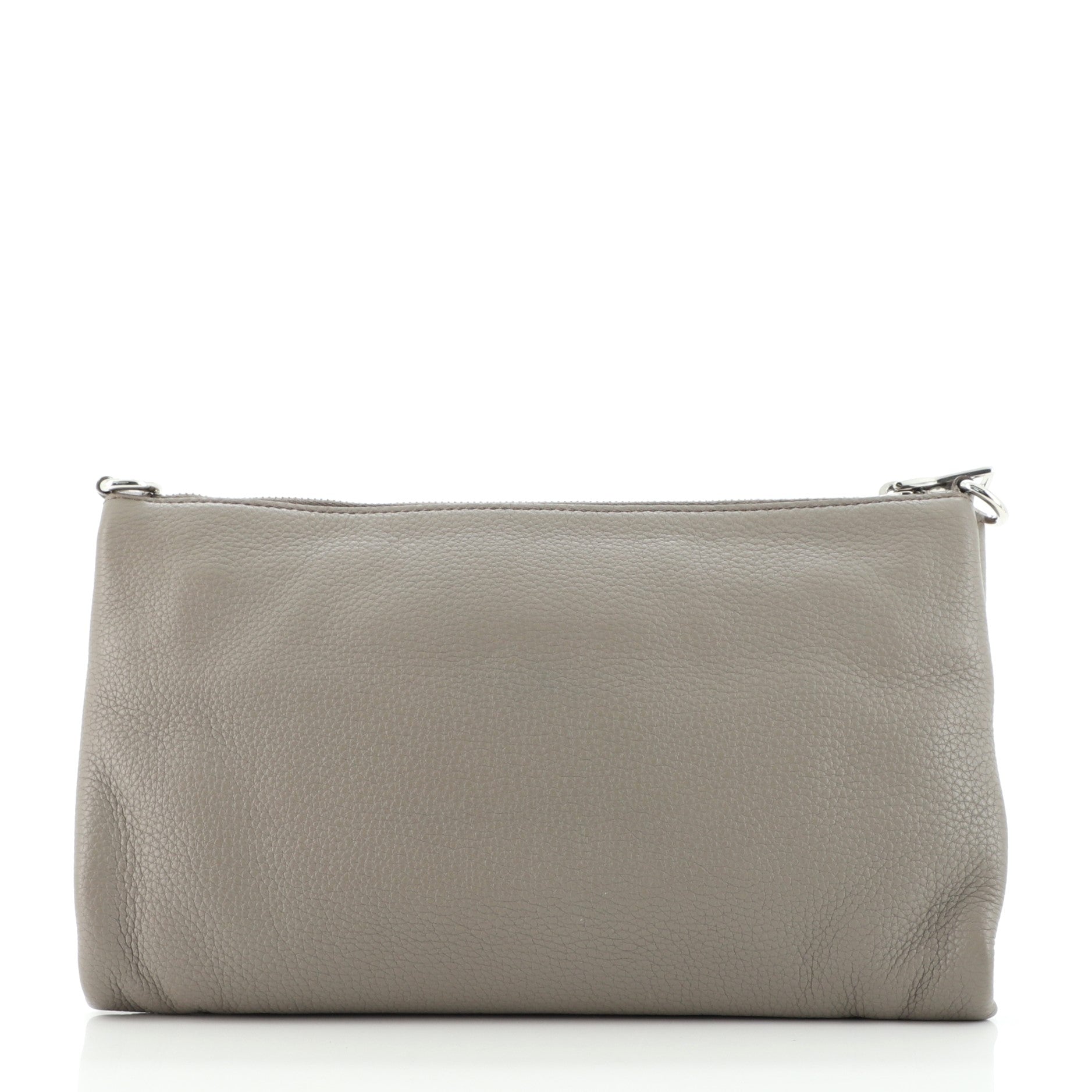 Flat Zip Crossbody Bag Vitello Daino Mini