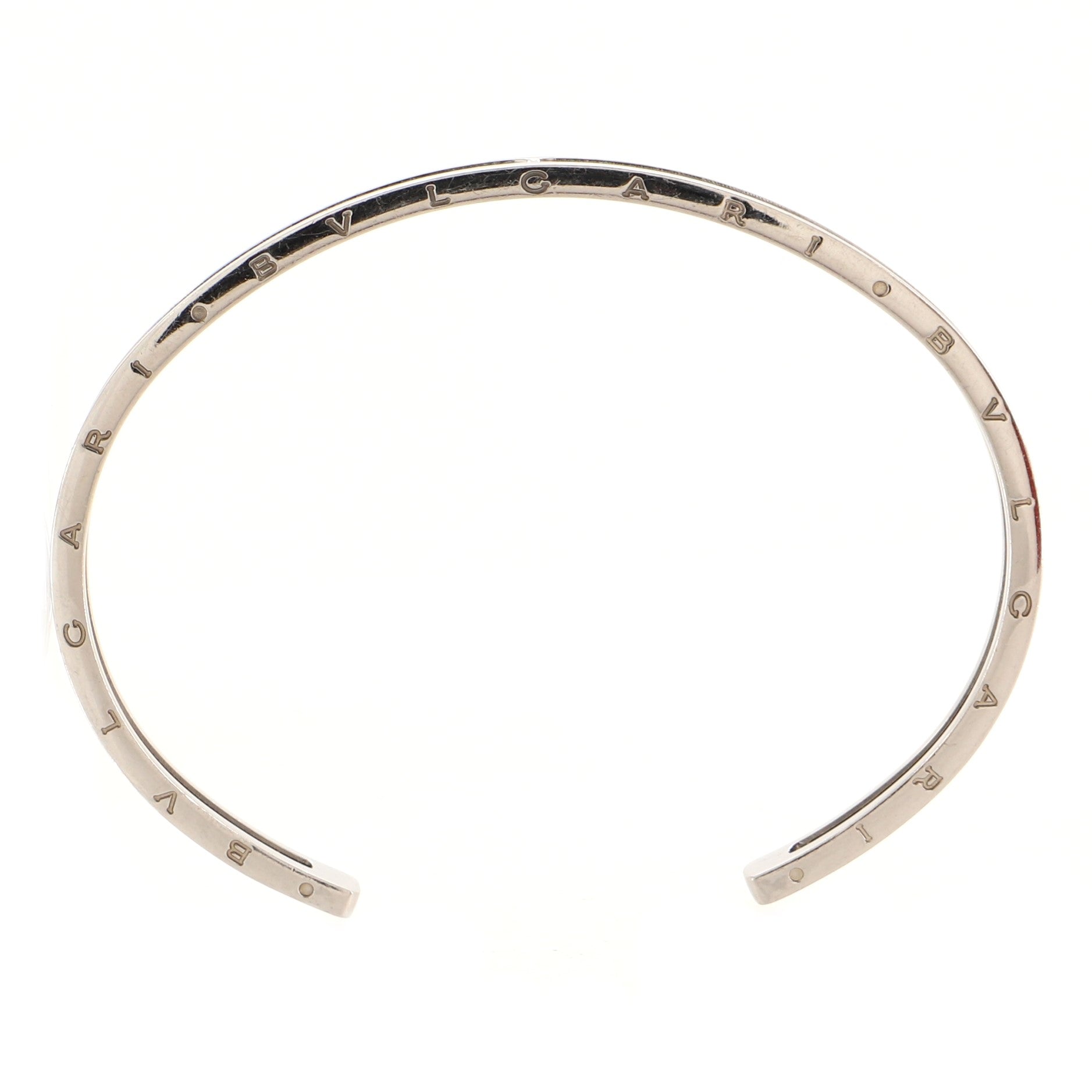 B.Zero1 Cuff Bracelet 18K Rose Gold and Stainless Steel