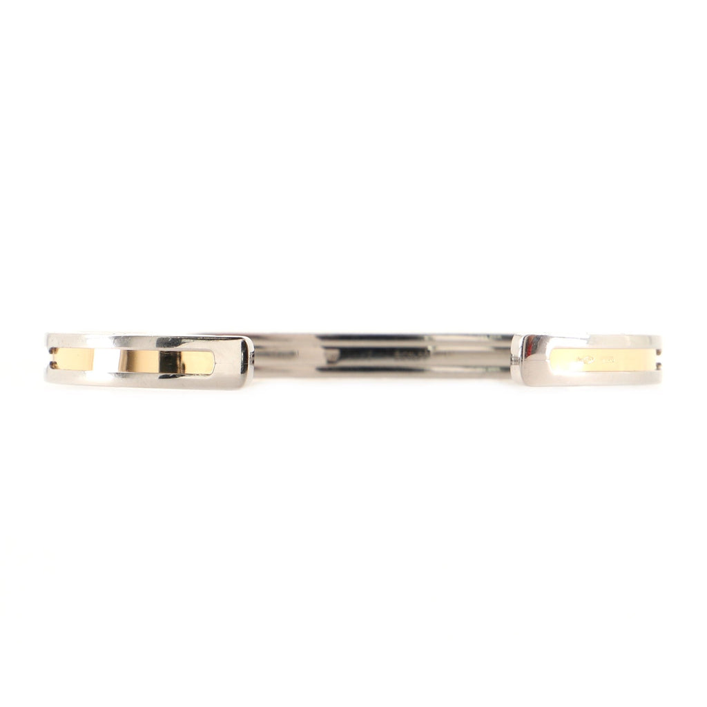 B.Zero1 Cuff Bracelet 18K Rose Gold and Stainless Steel