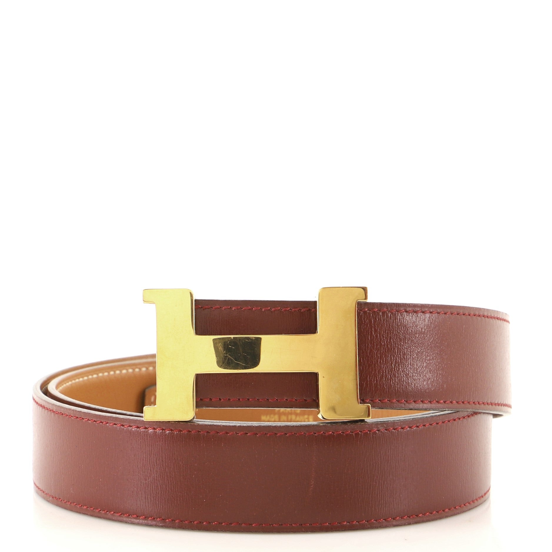 Constance Reversible Belt Leather Medium 95