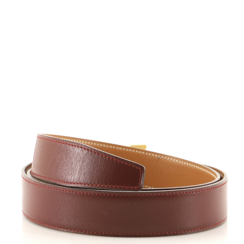 Constance Reversible Belt Leather Medium 95