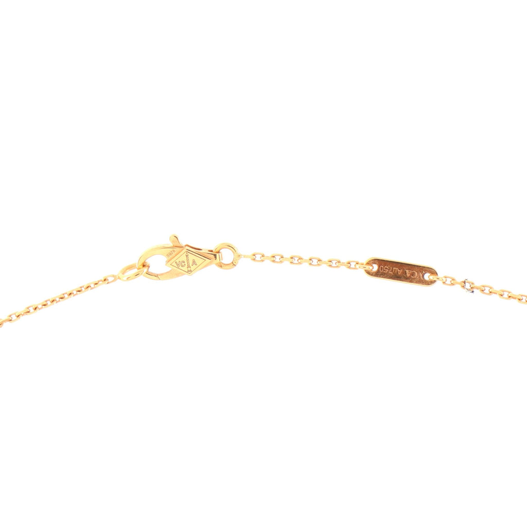Sweet Alhambra Pendant Necklace 18K Rose Gold
