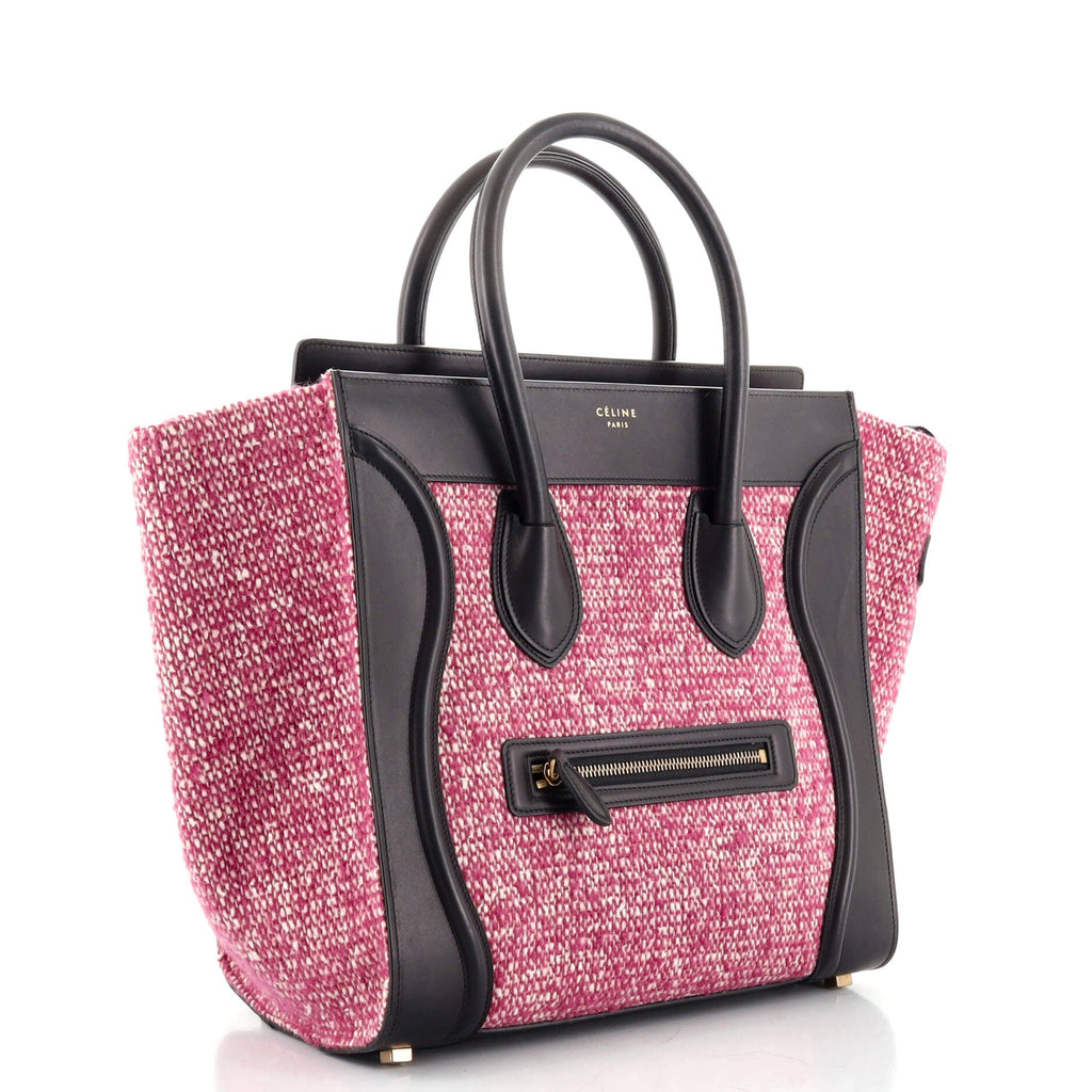 Luggage Bag Tweed Mini