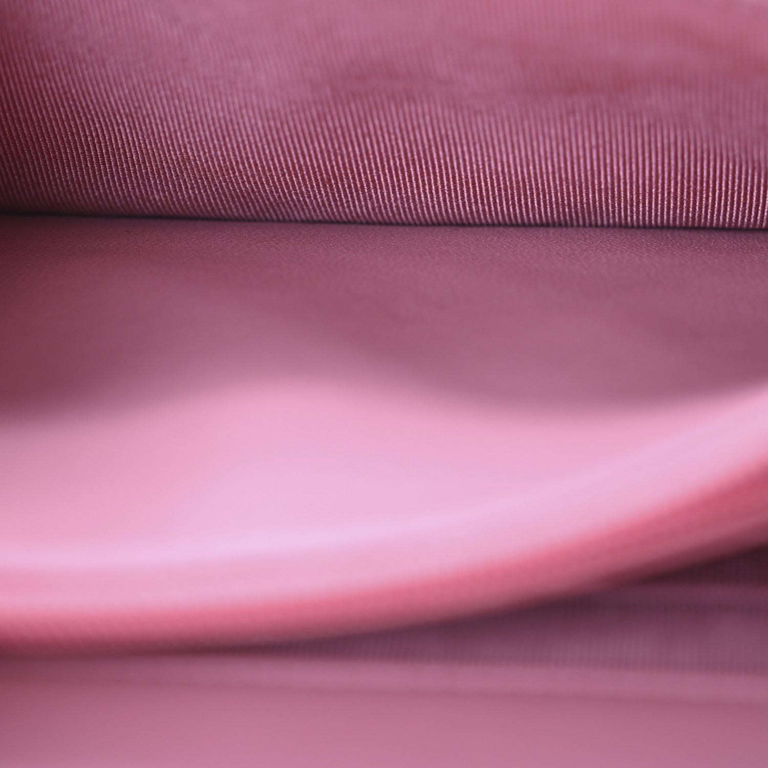 Lambskin Quilted Wallet On Chain WOC Pink