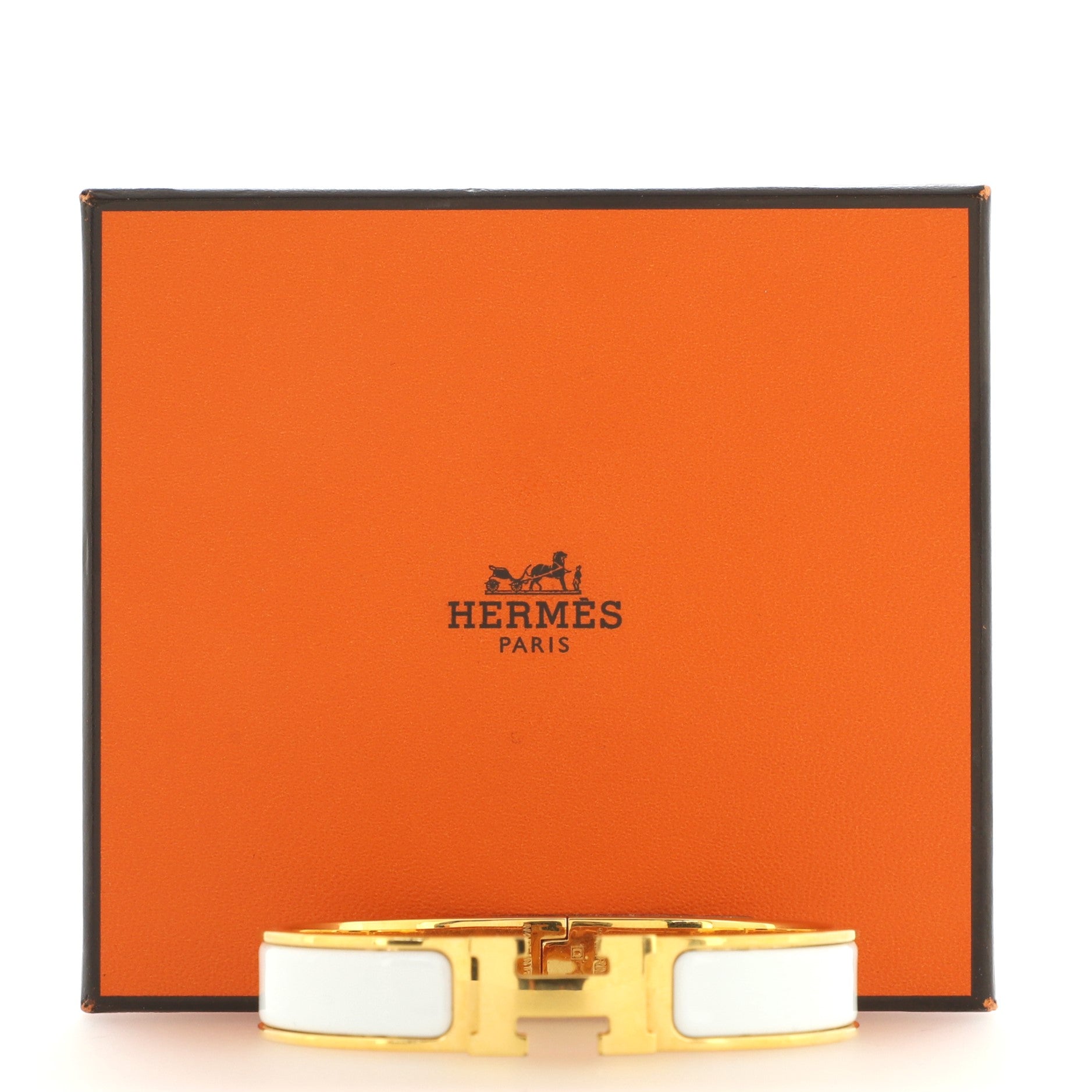 Clic H Bracelet Enamel Narrow