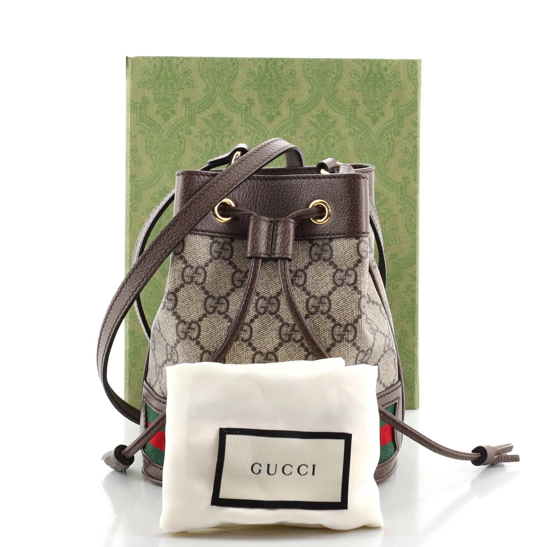 Ophidia Bucket Bag GG Coated Canvas Mini
