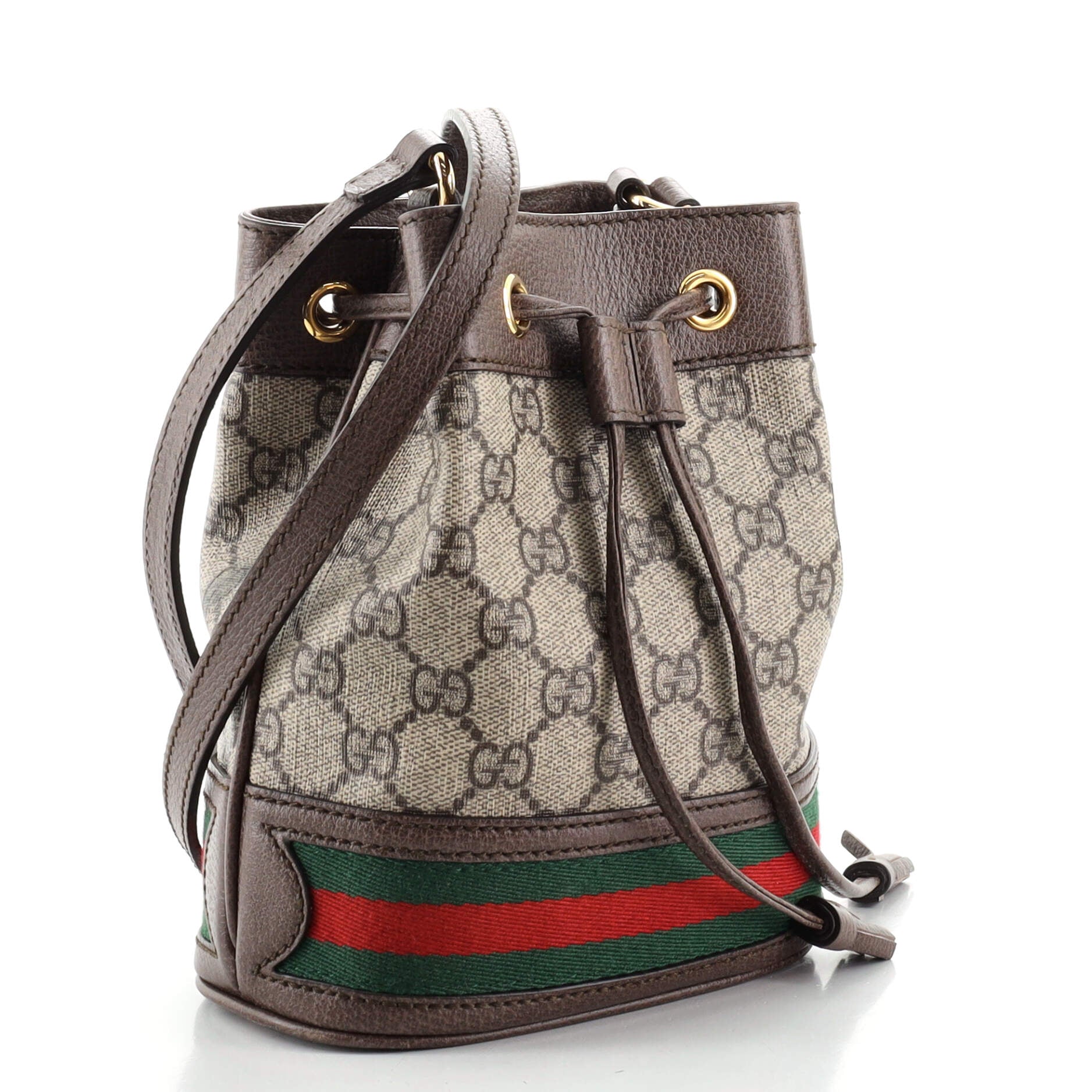 Ophidia Bucket Bag GG Coated Canvas Mini
