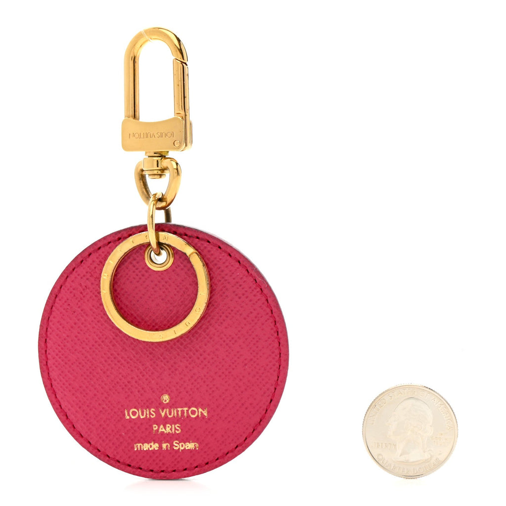 Damier Ebene Illustre Posies Bag Charm