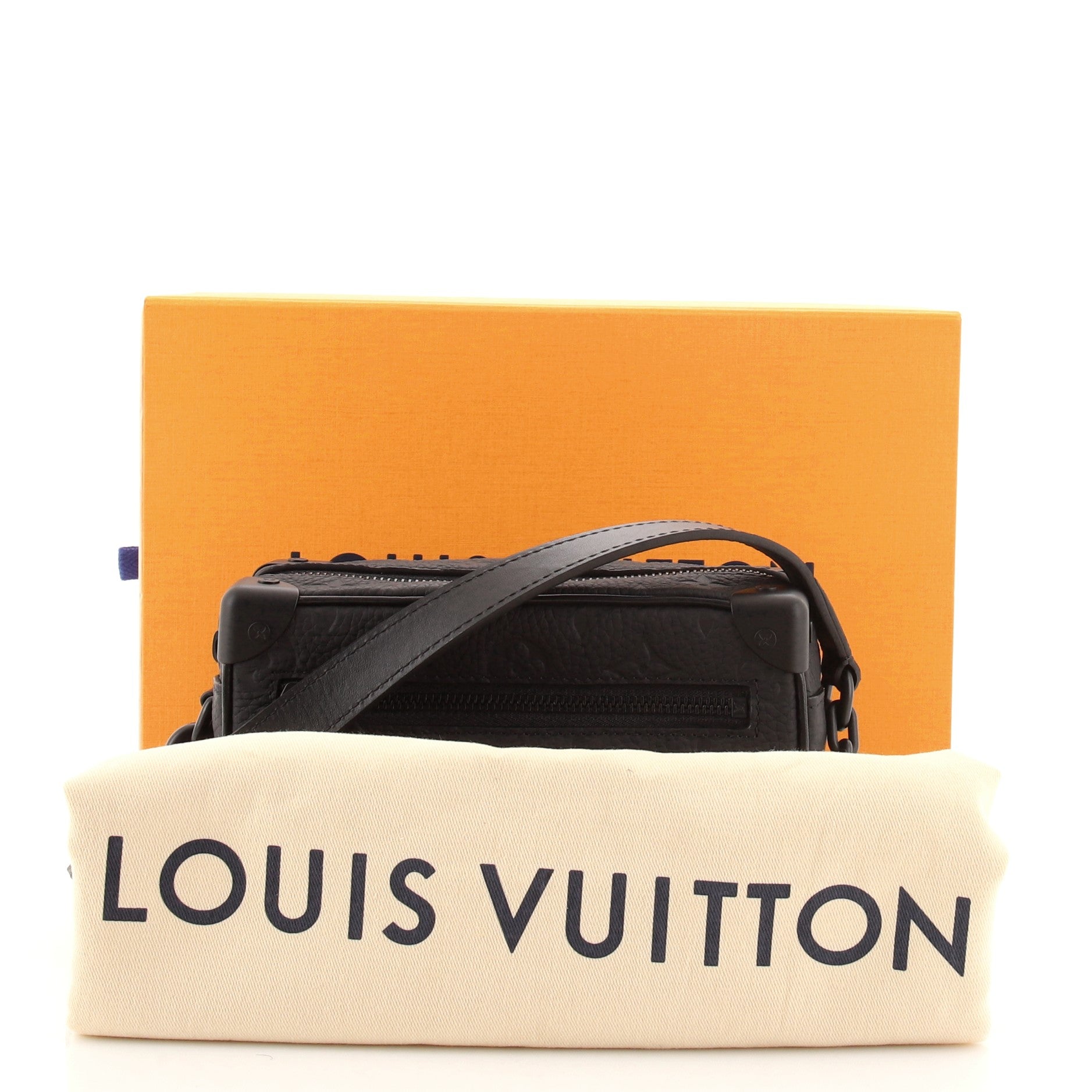Soft Trunk Bag Monogram Taurillon Leather Mini