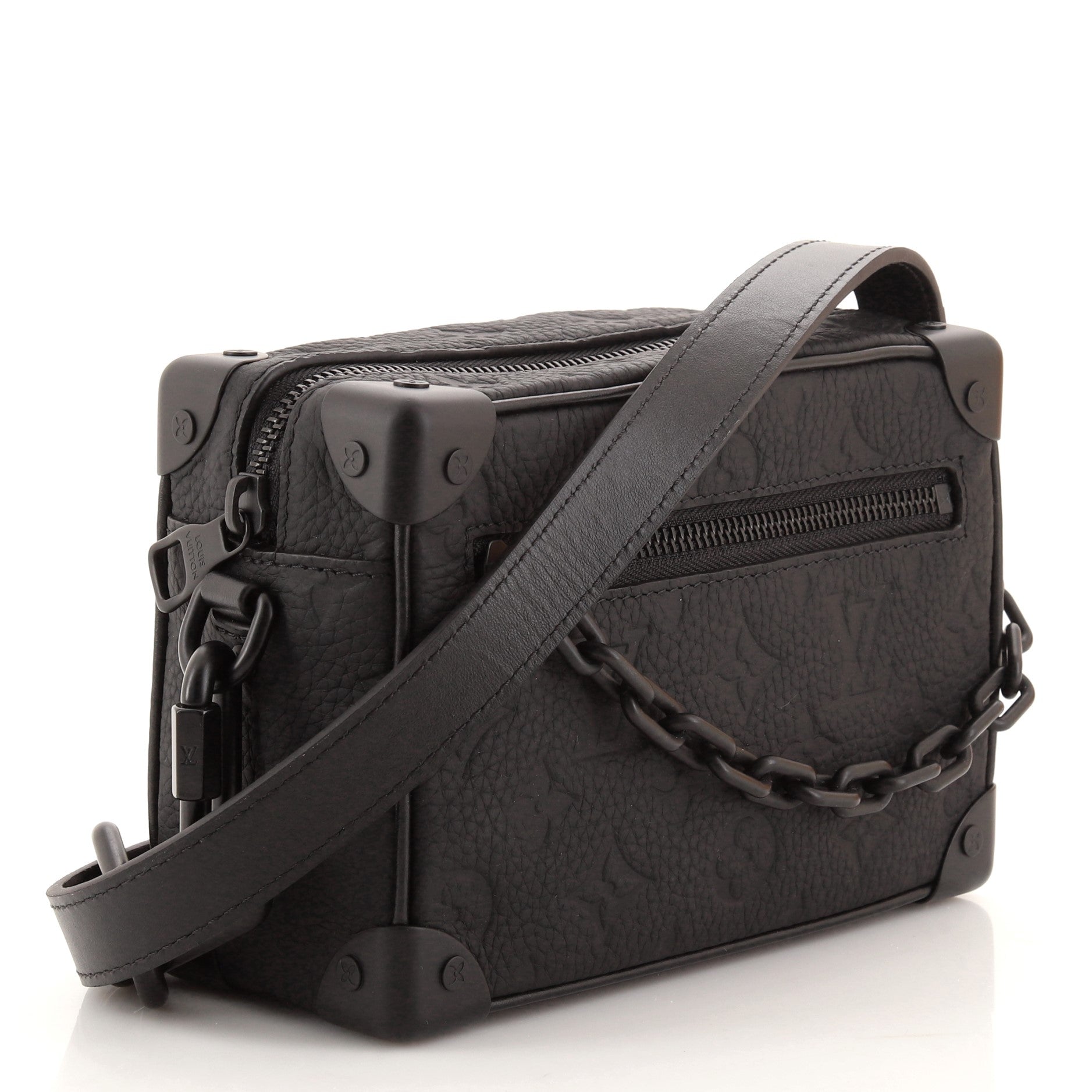Soft Trunk Bag Monogram Taurillon Leather Mini