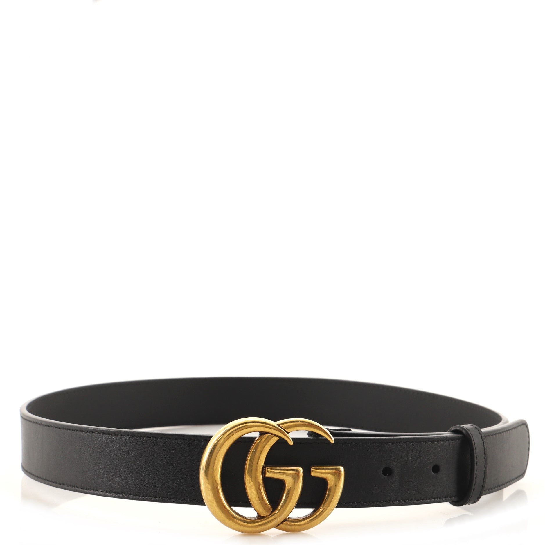 GG Marmont Belt Leather Medium 80