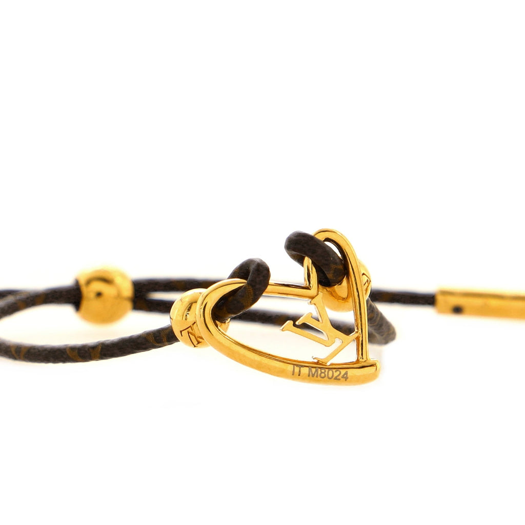 Fall in Love Bracelet Monogram Canvas and Metal