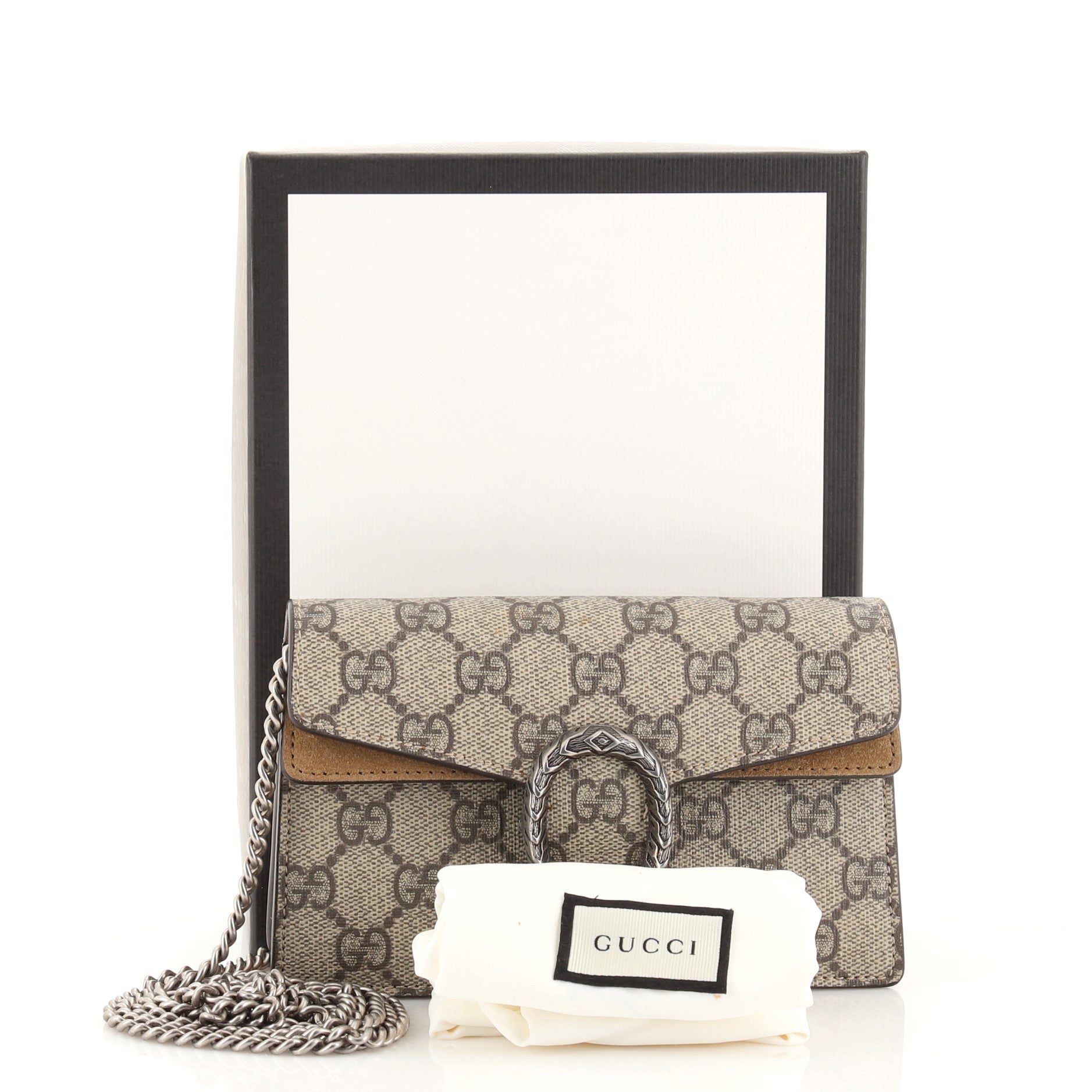Dionysus Bag GG Coated Canvas Super Mini