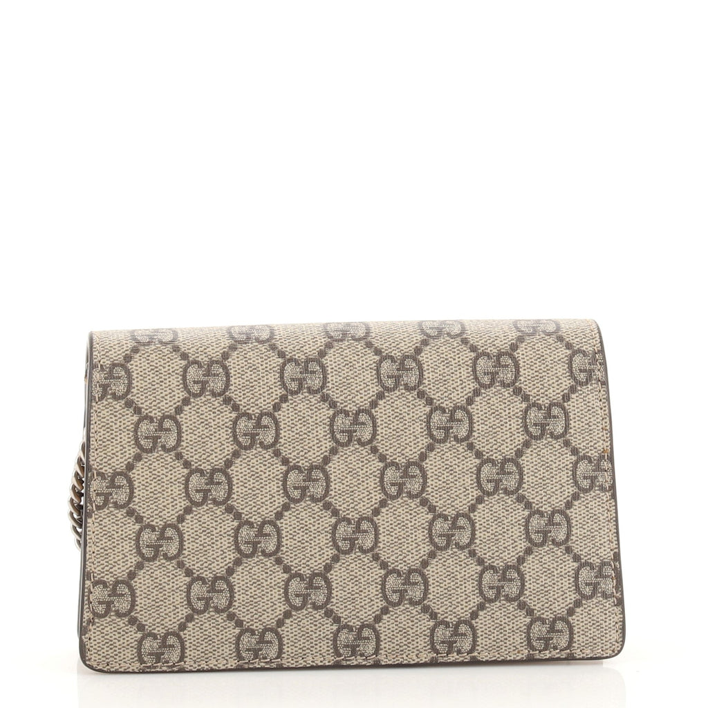 Dionysus Bag GG Coated Canvas Super Mini