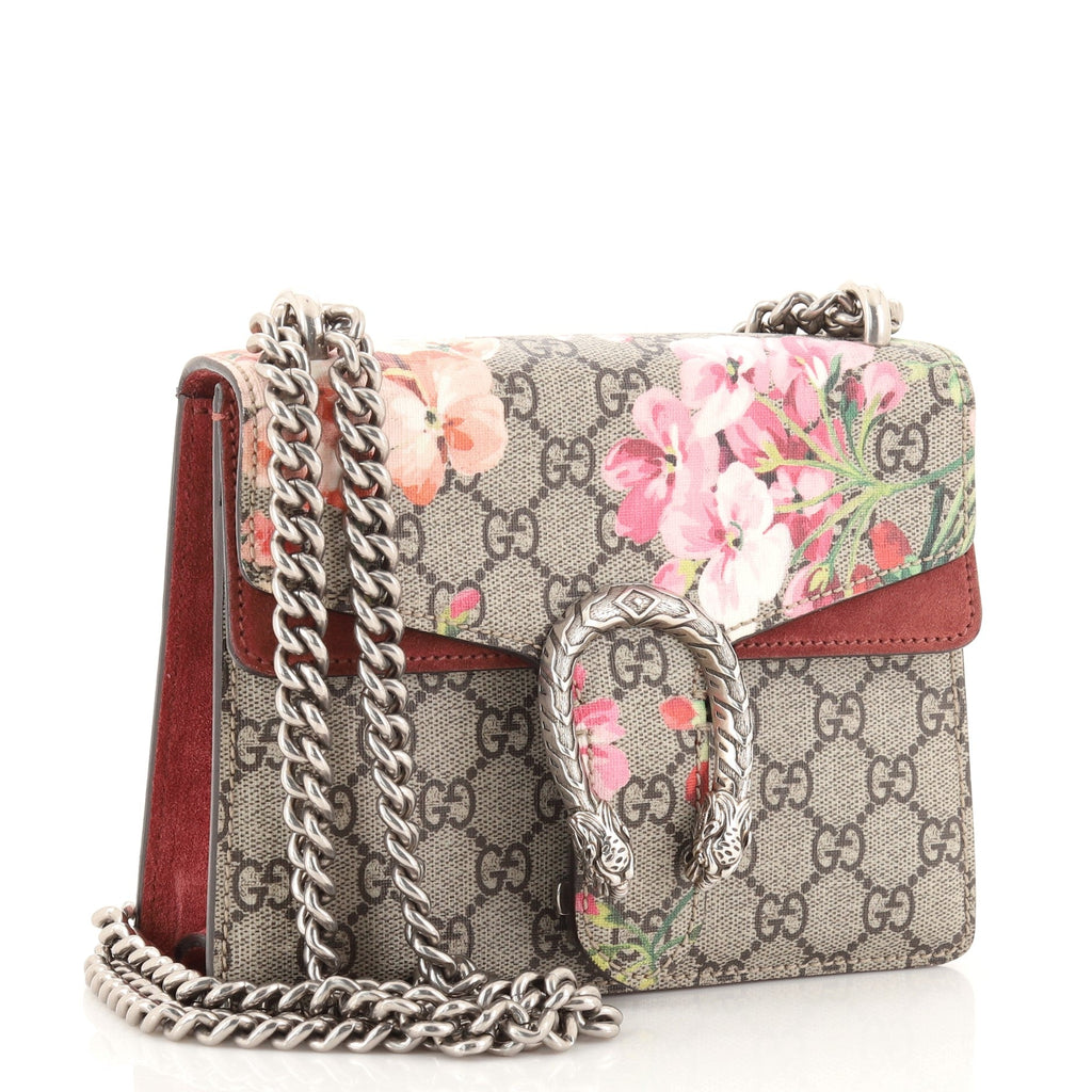 Dionysus Bag Blooms Print GG Coated Canvas Mini