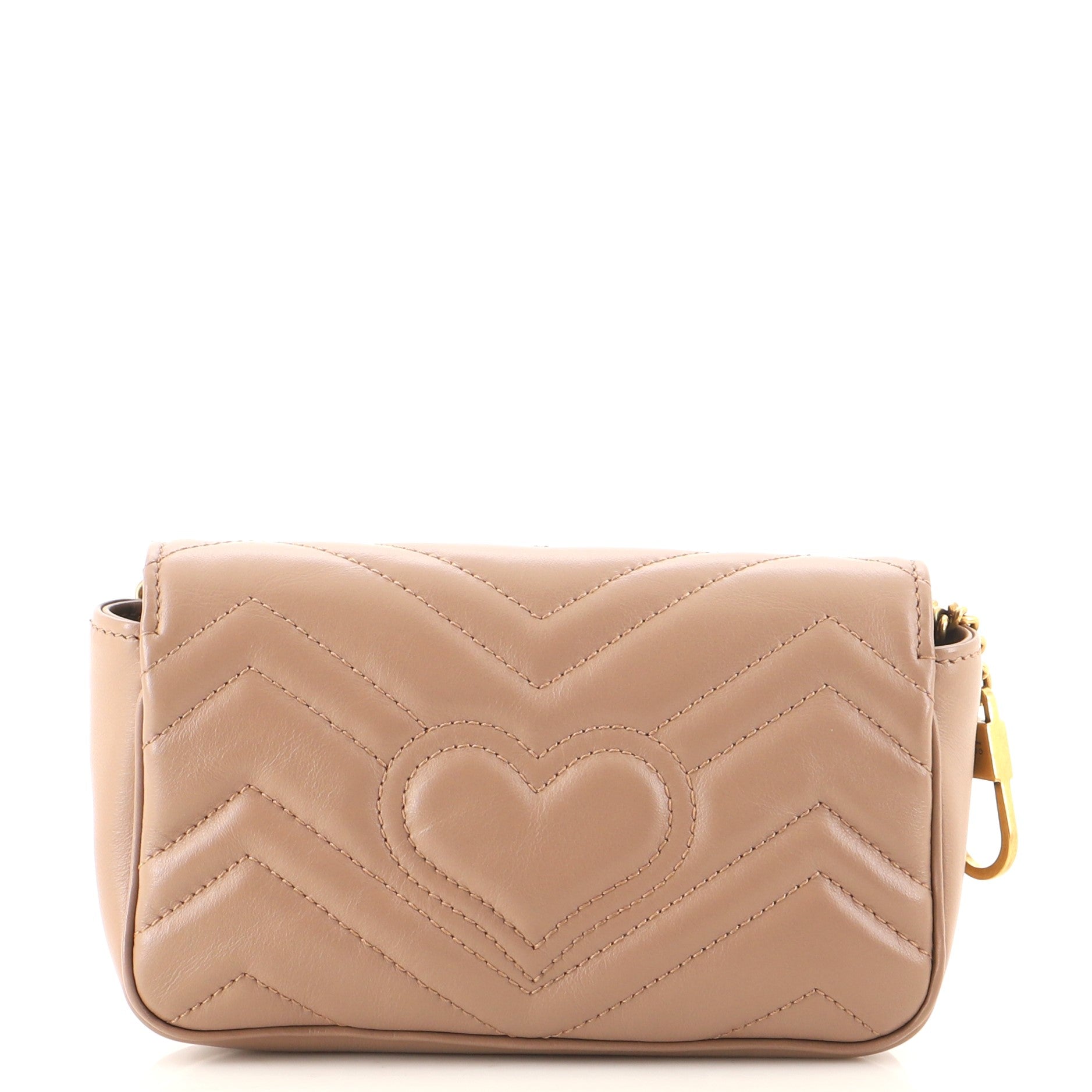 GG Marmont Flap Bag Matelasse Leather Super Mini