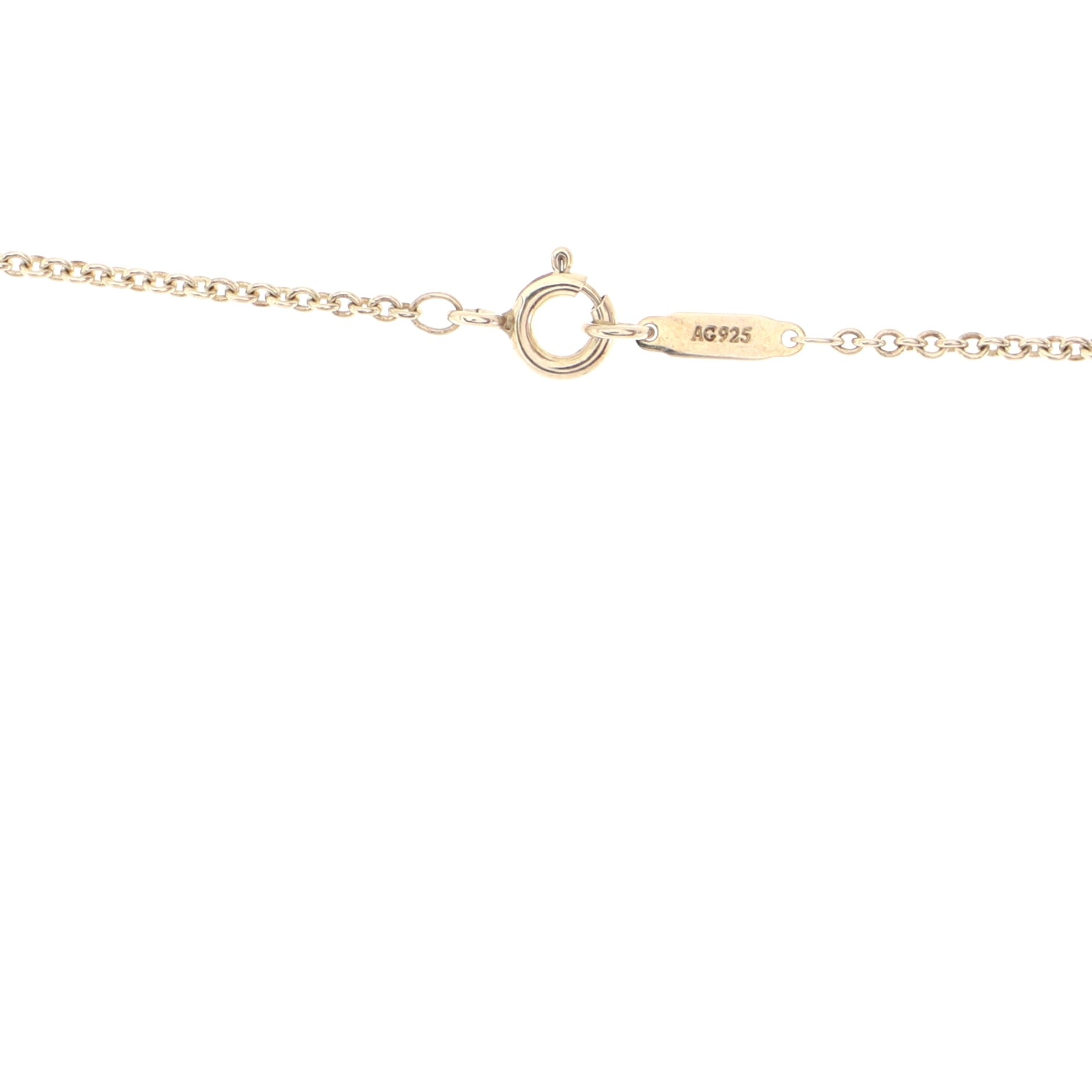 Sweet Nothings Envelope Pendant Necklace Sterling Silver