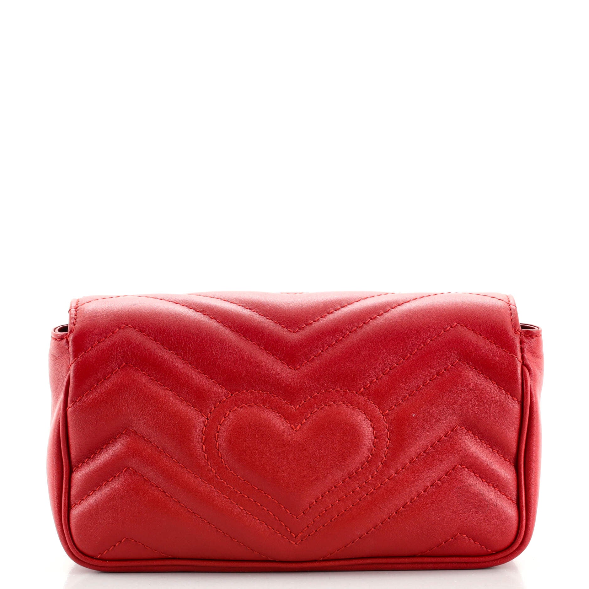 GG Marmont Flap Bag Matelasse Leather Super Mini
