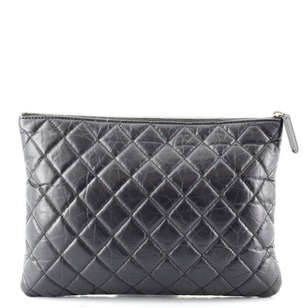 Lucky Charms Reissue 2.55 O Case Clutch Quilted Aged Calfskin Medium