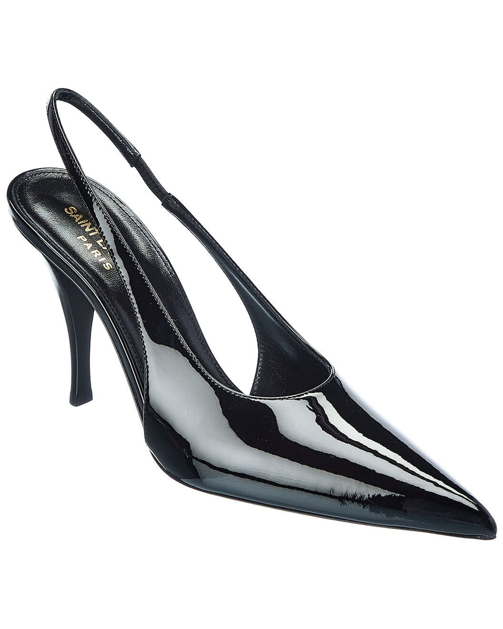 SAINT LAURENT VIPER 90 SLINGBACK PUMPS