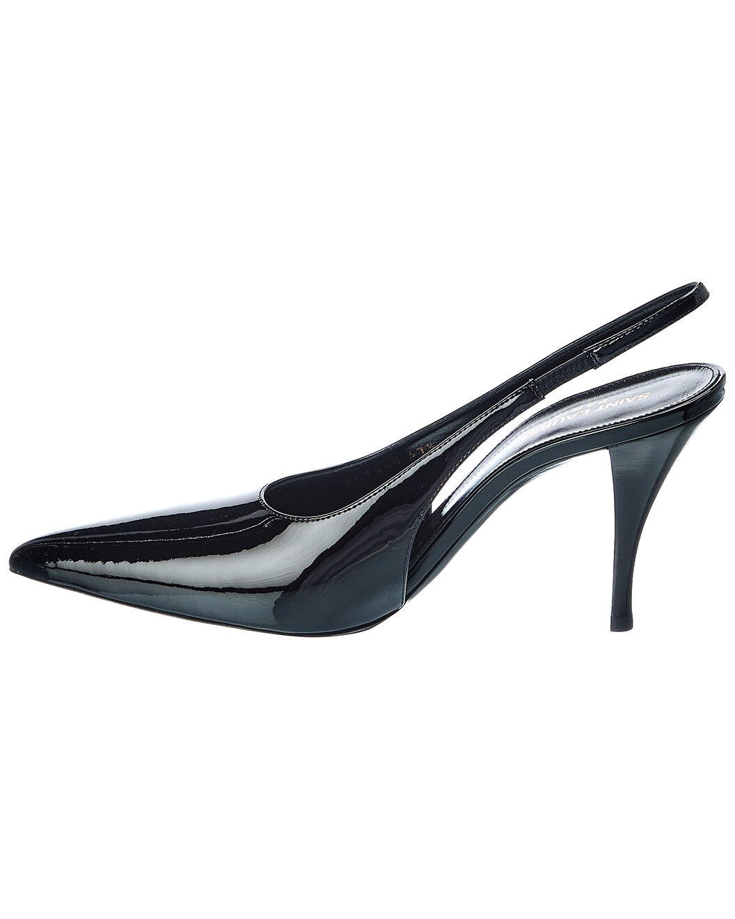 SAINT LAURENT VIPER 90 SLINGBACK PUMPS