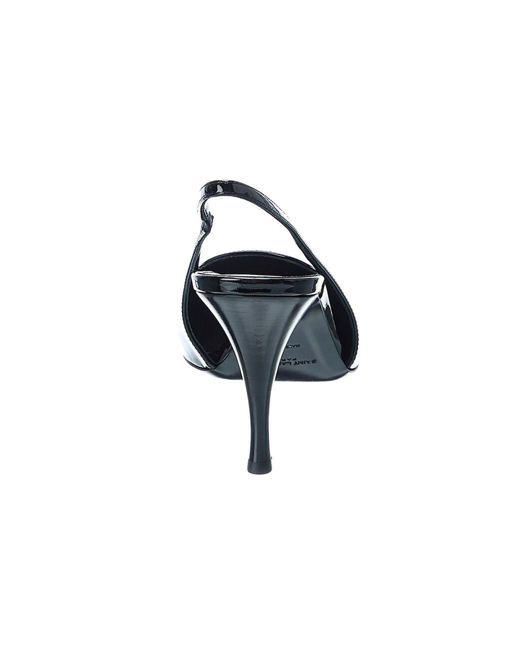 SAINT LAURENT VIPER 90 SLINGBACK PUMPS