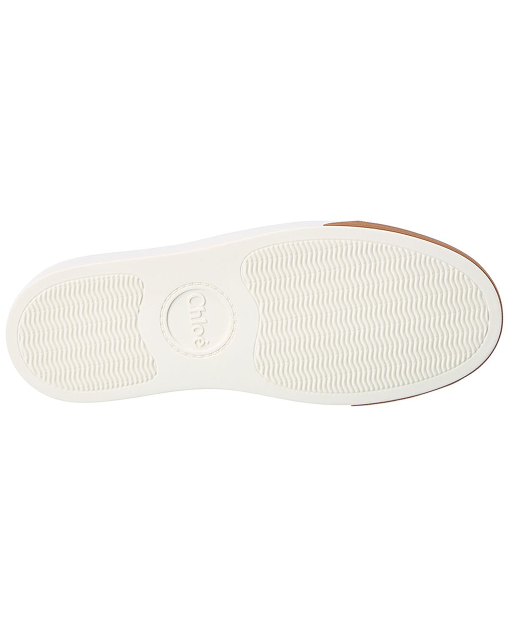 CHLOÉ LAUREN LEATHER SNEAKERS