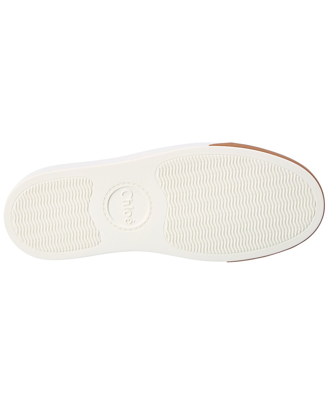 CHLOÉ LAUREN LEATHER SNEAKERS