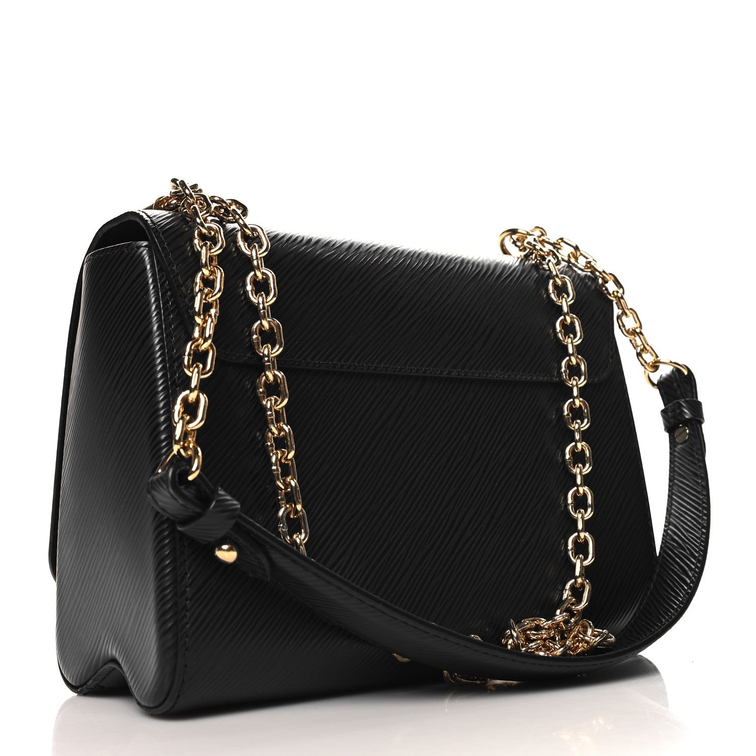 Epi Twist Shoulder Bag MM Black