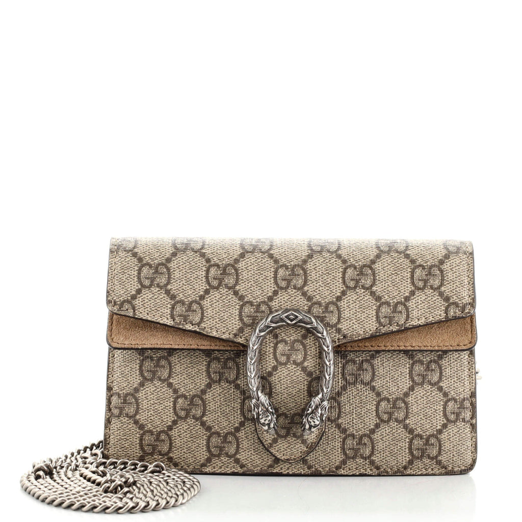 Dionysus Bag GG Coated Canvas Super Mini