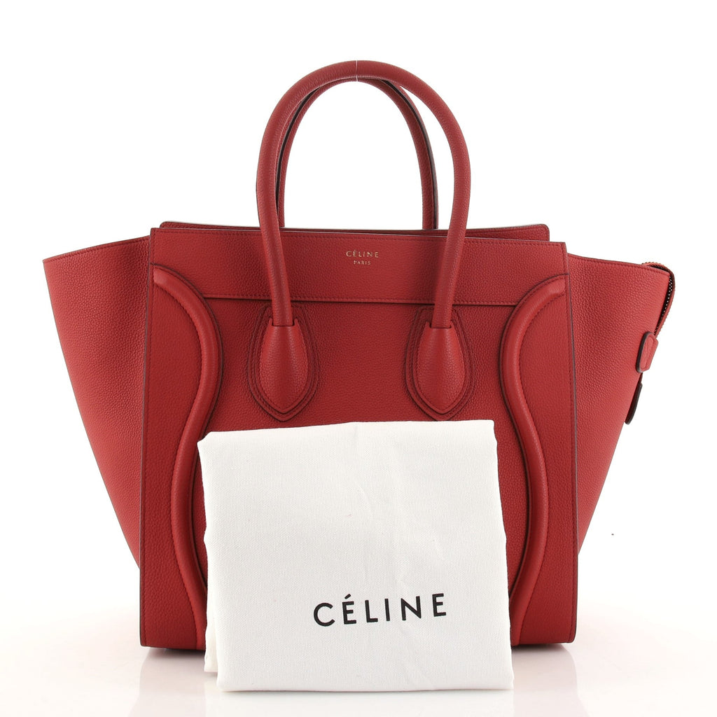 Luggage Bag Grainy Leather Mini