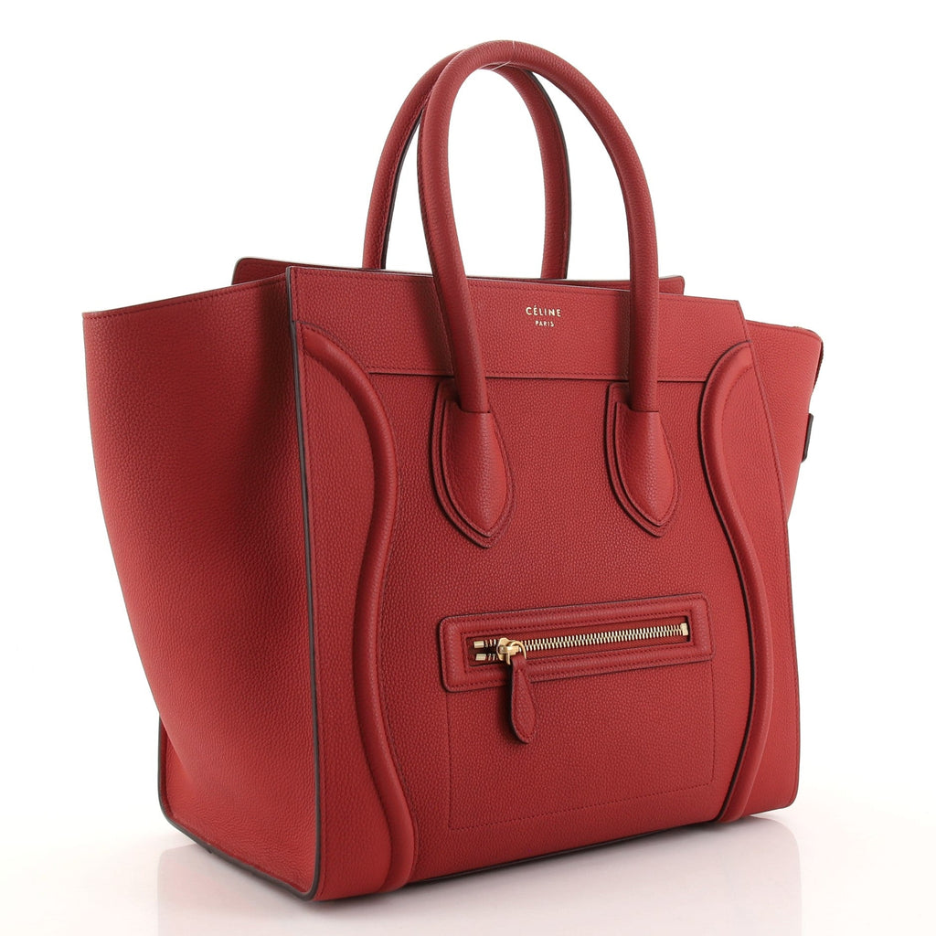 Luggage Bag Grainy Leather Mini