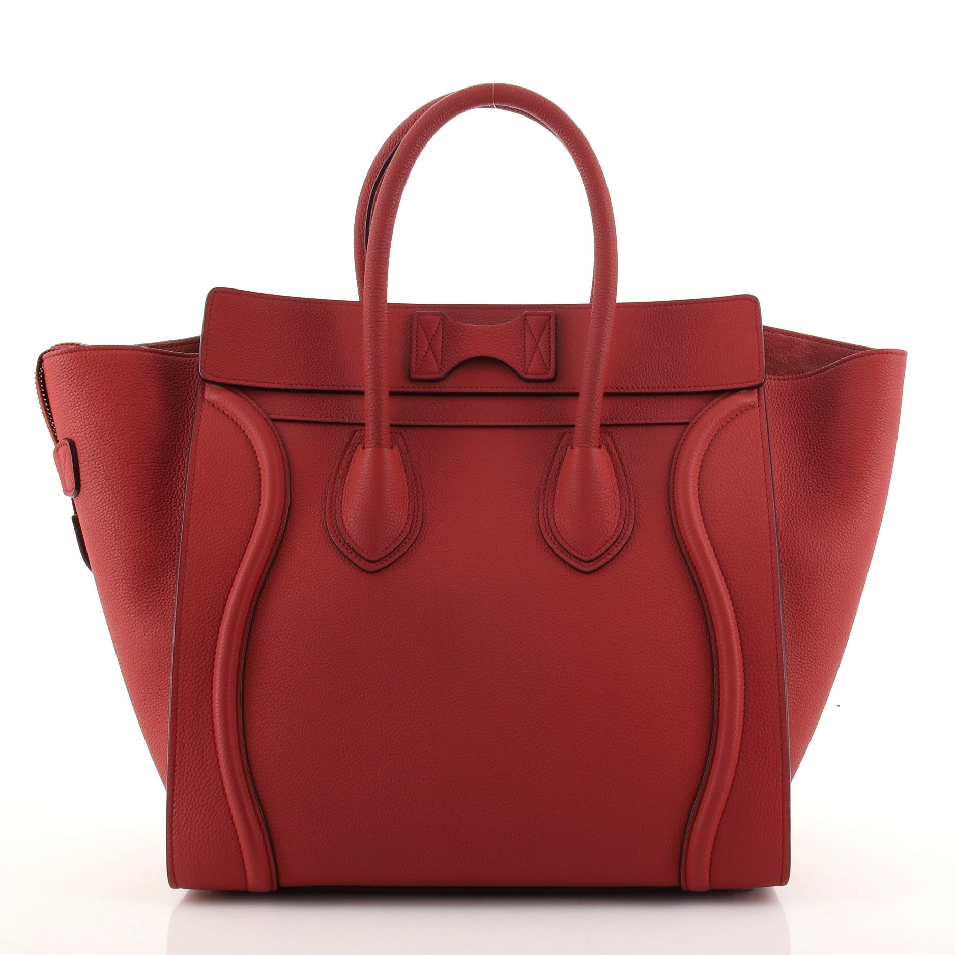 Luggage Bag Grainy Leather Mini