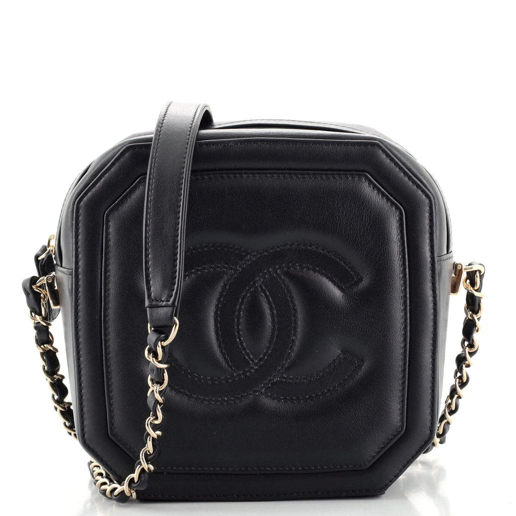 Timeless CC Octagon Camera Case Quilted Lambskin Mini