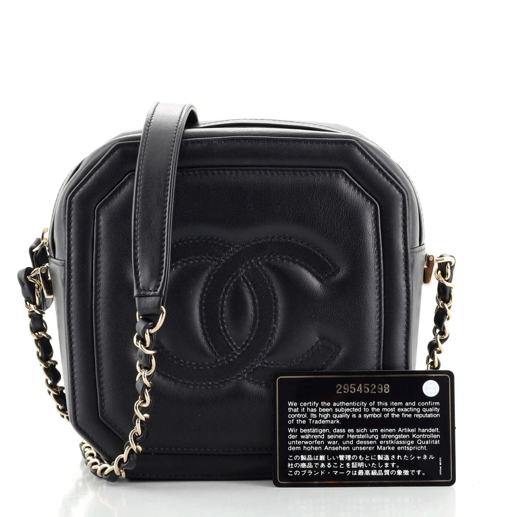 Timeless CC Octagon Camera Case Quilted Lambskin Mini
