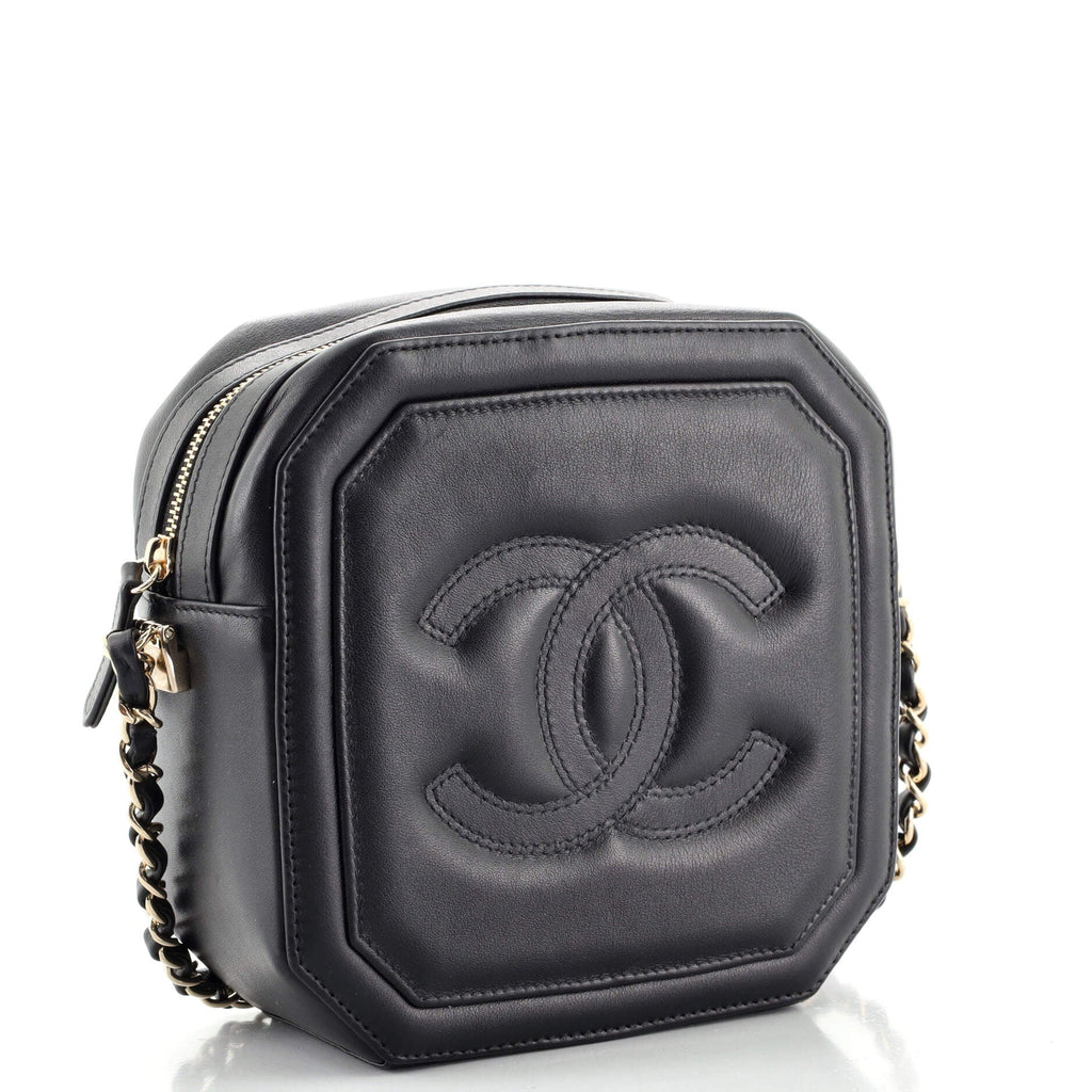 Timeless CC Octagon Camera Case Quilted Lambskin Mini