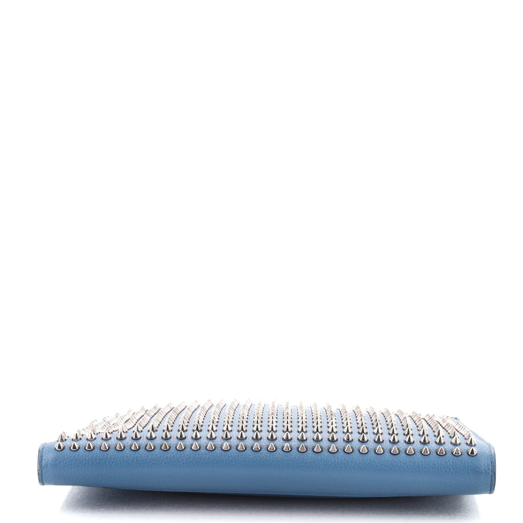 Skypouch Wristlet Clutch Spiked Leather